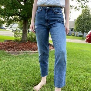 bdg cropped mom jeans